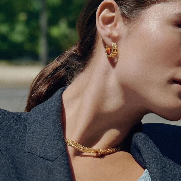 Créoles TUILERIE - Doré