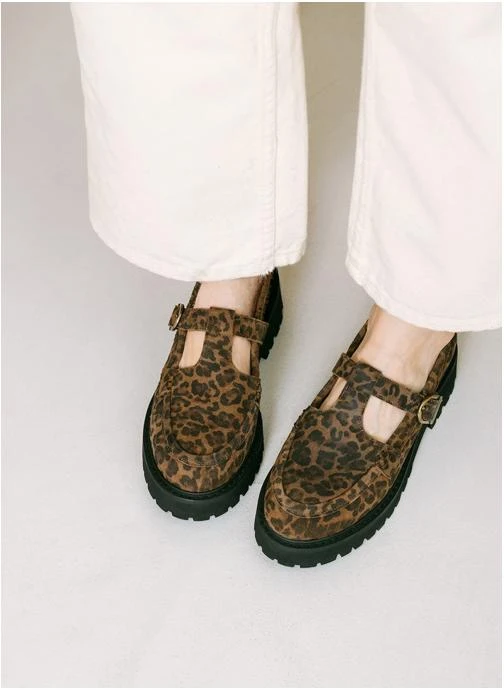 Mocassins Mocassin Andréa - Léopard femme marron