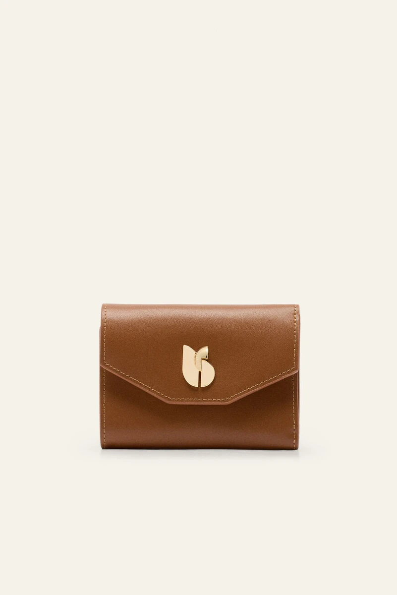 Porte-Cartes Trifold Marron // ba&sh FR