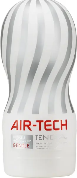 TENGA Air-Tech Gentle Masturbateur, Élastomère thermoplastique (TPE), Blanc, Regular