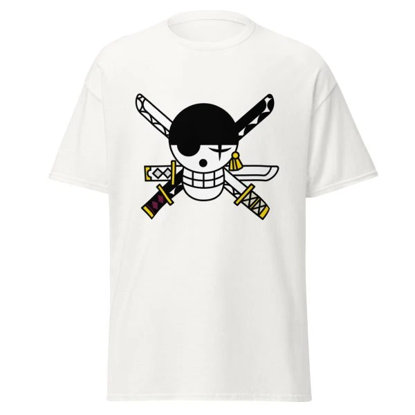 One Piece Zoro Jolly Roger Symbol T Shirt - Official One Piece Merch Collection 2024 - One Piece Universe Store