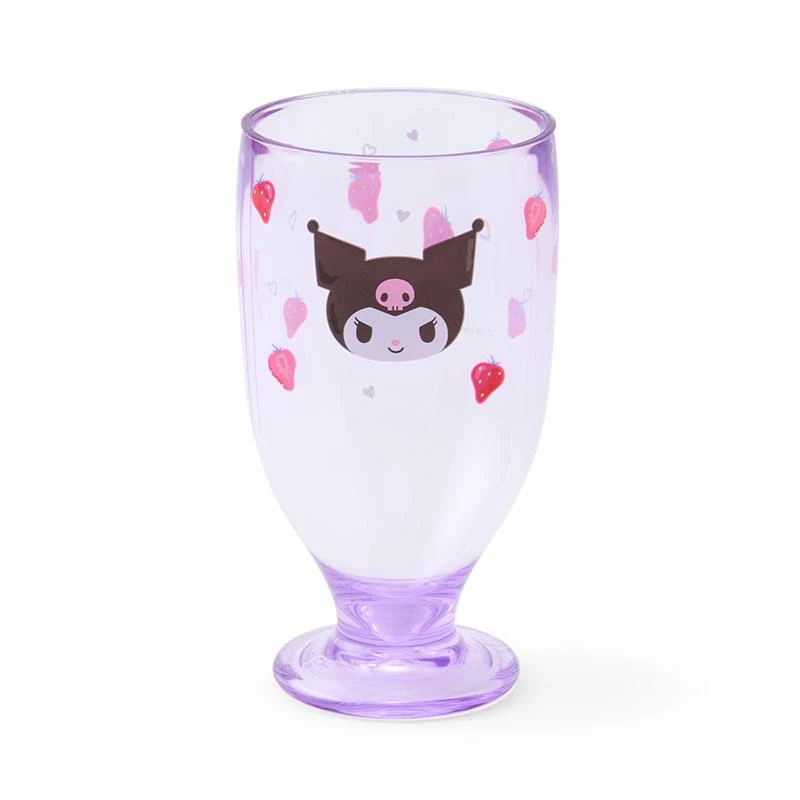 Kuromi Plastic Cup Stemware Strawberry Sanrio Japan 2025