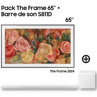 Pack The Frame 65" + Barre de son ultra-fine S-Series S811D