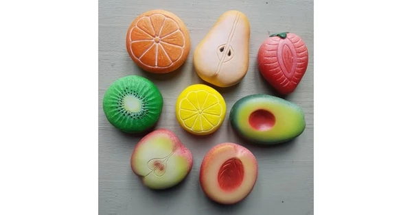 Fruits en pierre reconstituée - Cuisine de boue - Yellow Door