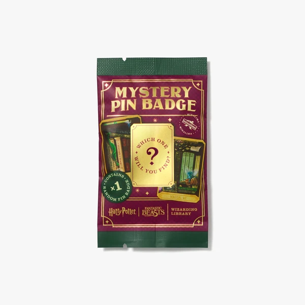 Mystery Pin Badges - Wizarding Library | MinaLima