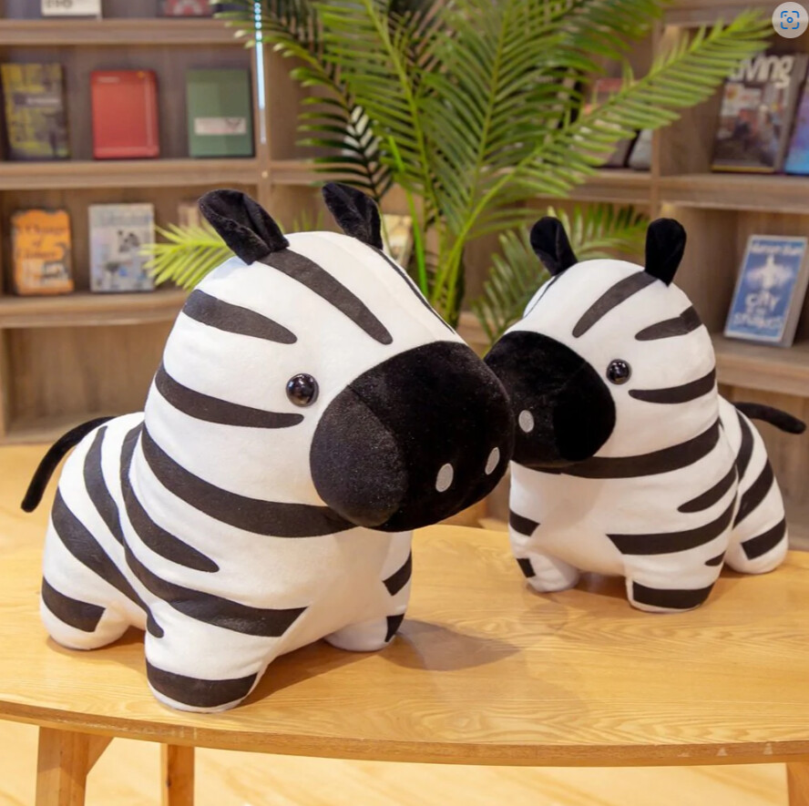 Zoe the Zebra Plushie