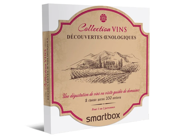 Coffret cadeau Découvertes œnologiques - Smartbox