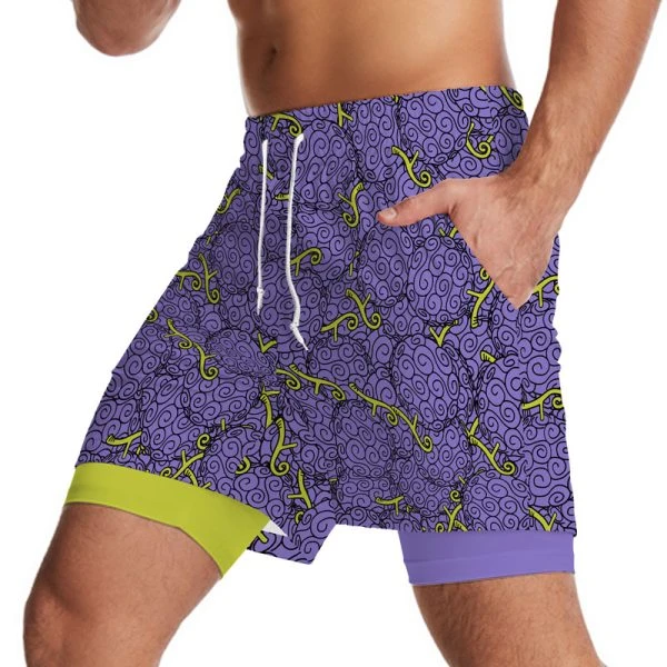 Gomu Gomu no Mi Sport Gym Shorts | One Piece Universe