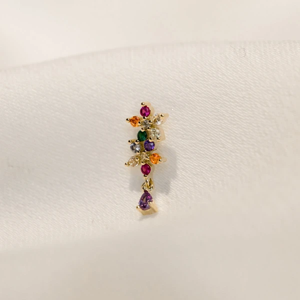 1 unité : Mini puce KLARA pour 2eme trou oreille droite