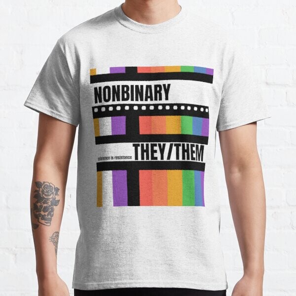 non binaire ils / eux | T-shirt classique