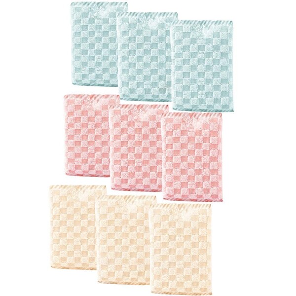 JEBBLAS 6pcs Eponges Grattante Antibactérienne Tampons Microfibre non Odor Brosse Ideal pour Poêlons Antiadhésifs Poêles Pots avec Crochet Ventouse: Amazon.fr: Cuisine & Maison