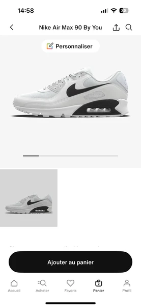 Air Max 90 personnalise