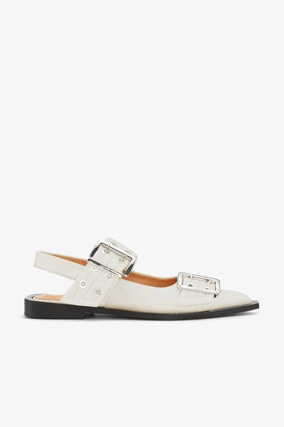 Ballerines Off-white Feminine Buckle