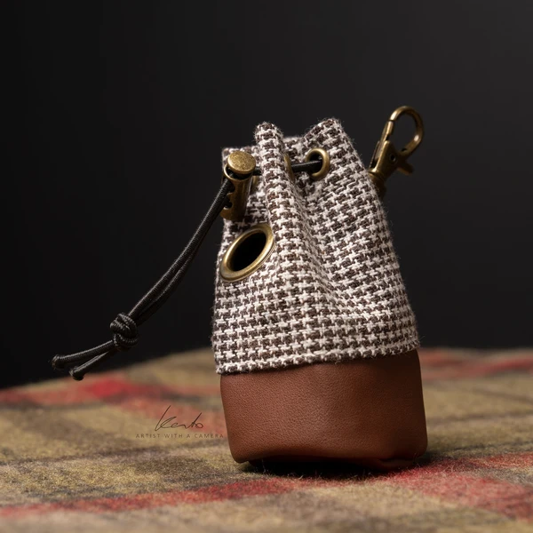 Porte-sac à crottes élégant en dents de chien | porte-sacs à déchets de luxe | porte-sac à crottes pour chiens | distributeur de sacs à crottes | remplisseur de bas