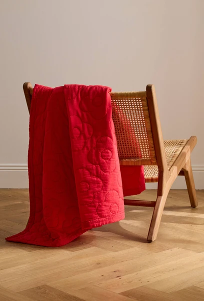 Plaid quilt, 130x170cm, 100% polyester