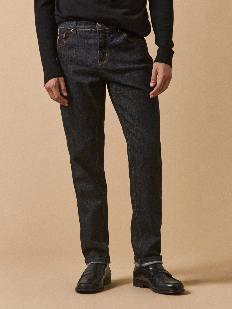 Jean regular homme - coton biologique, délavage écoresponsable