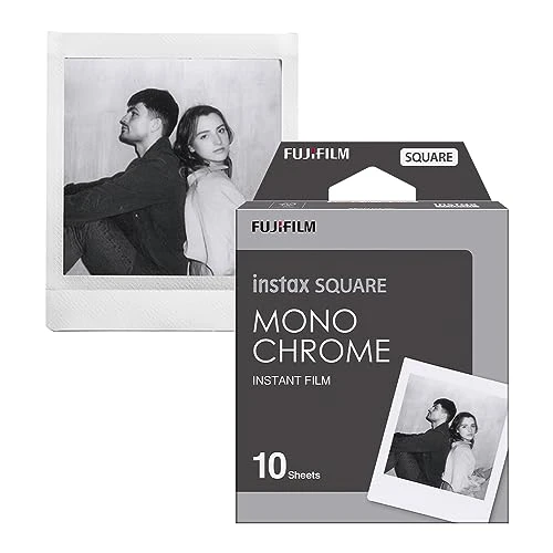 instax 16671332 Square Film Monochrome, Lot de 10 Vues