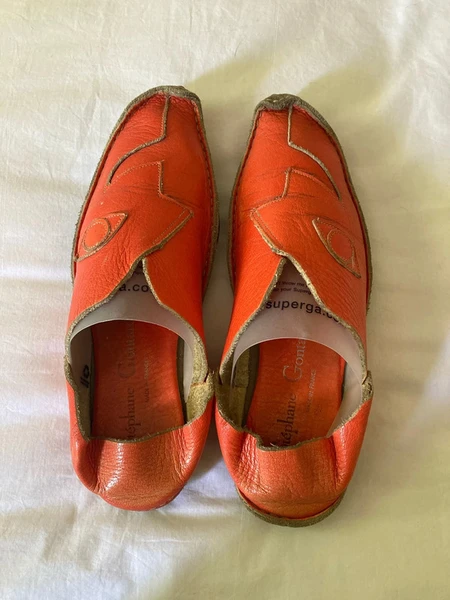 Babouches S.Gontard orange P.39