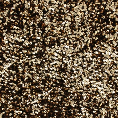 Tissu velours sequins brodés Jenny