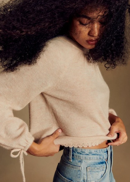 Pull Wallis - Vanille