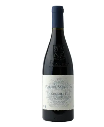 Côtes du Rhône Villages Séguret Rouge 2021 - Domaine du Prieuré Saint-Just - Mon Vin Français