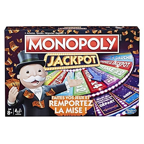 Monopoly - Jeu Jackpot - Jeu de Société - B7368