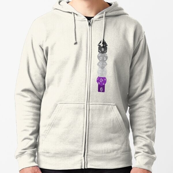 Dice Tower-Ace | Veste zippée à capuche