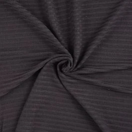 Tissu maille côtes plates bleu marine