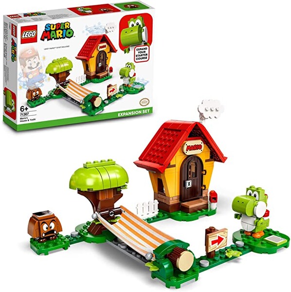 LEGO 71367 Super Mario Ensemble d'extension La Maison de Mario et Yoshi : Amazon.fr: Jeux et Jouets
