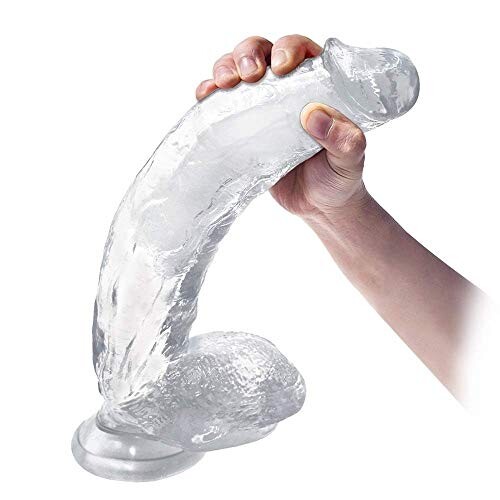 CXNTUY 11,8 Pouces Femmes Jouets réalistes Outils Mous Ďîldɔ personnels Big Ultra Doux et Durable des matériaux en Silicone Solides Chaussettes Châssis Femmes