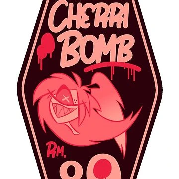 Hôtel Hazbin - Chambre Cherri Bomb | Sticker