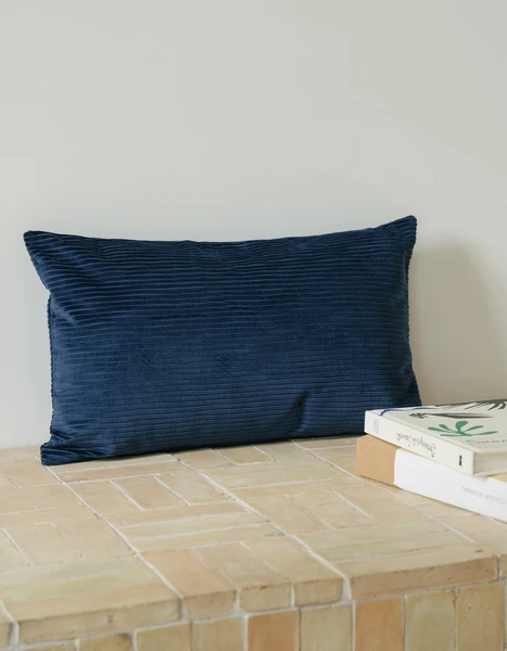 Housse de coussin long Velours Côtelé