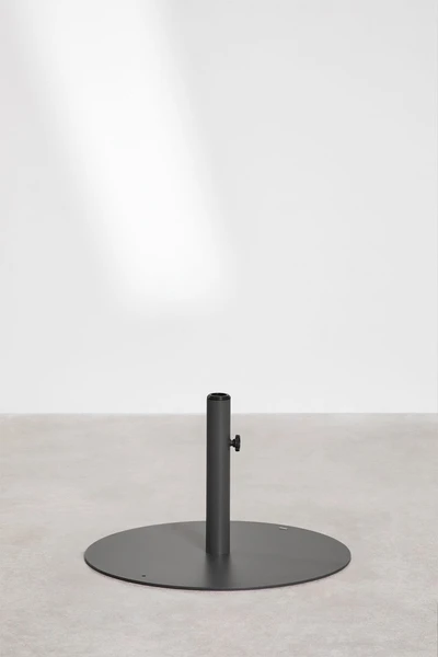 Base de parasol ronde en acier Peuet