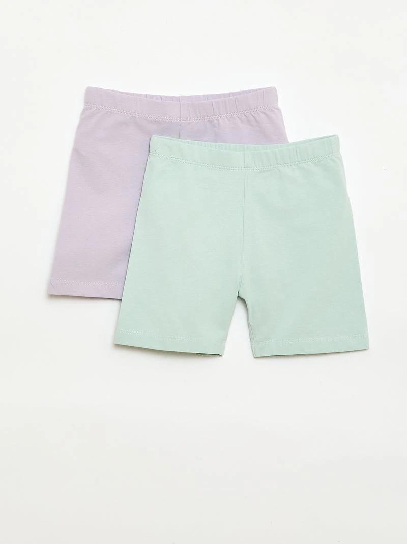 Lot de 2 shorts cyclistes