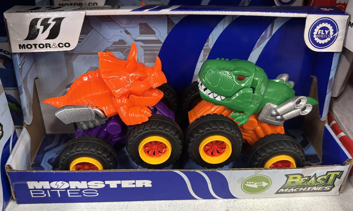 Lot de 2 voitures monstre Monster Truck