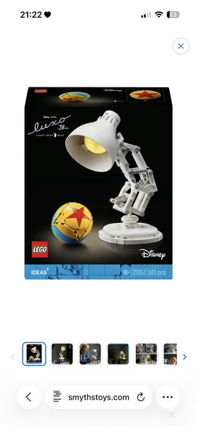 Lego lampe pixar