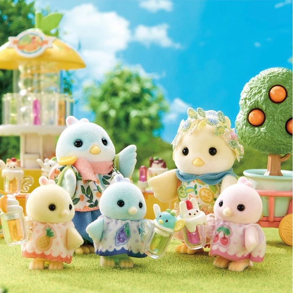 Sylvanian Families - La famille Oiseau Citrus
