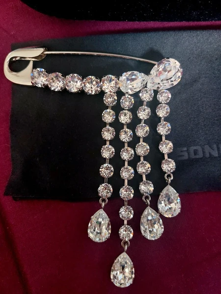 Grande broche epingle Sonia Rykiel
