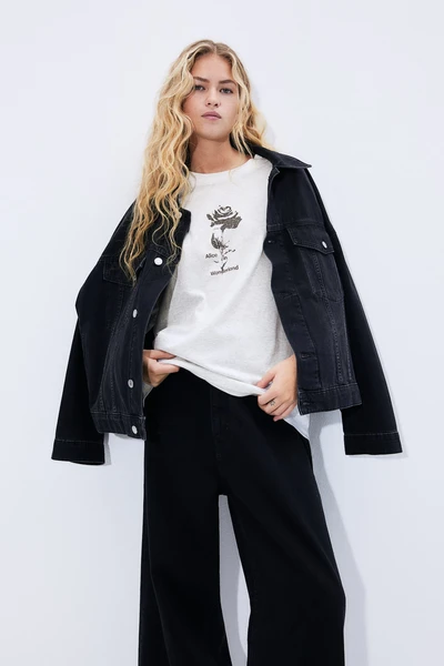 T-shirt oversize imprimé