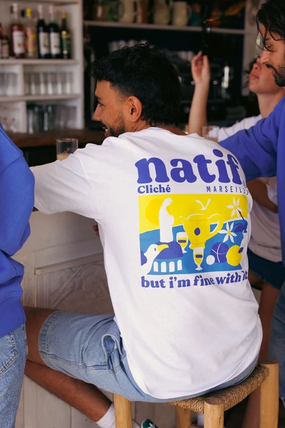 T-shirt Cliché Marseille