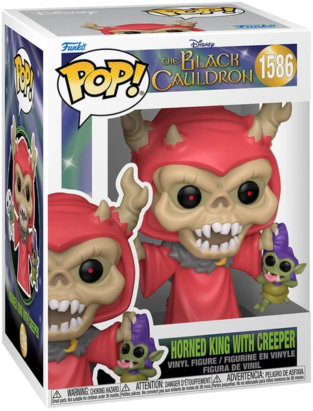Figurine Funko Pop Taram et le Chaudron magique [Disney] #1586 Le Seigneur des Ténèbres avec creeper