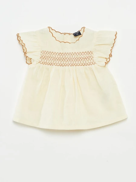 Blouse légère avec broderie