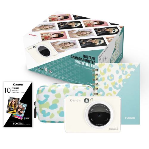Imprimante photo portable CANON Kit Zoemini Blanc+40 feuilles+