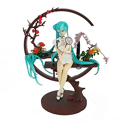 Yanshangqi Hatsune Miku: Version assistée de Cheongsam Figure PVC - 9,8 Pouces