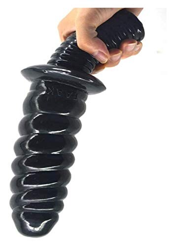 Gòděmǐchět ànàlě, Réaliste réel Souple Dîldɔ Outils étanches for Femmes Femme |Longueur Totale: 29 cm / 11,4" Noir LwqGs-0929