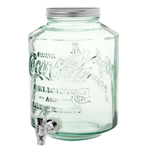 Fontaine de boisson en verre 5L