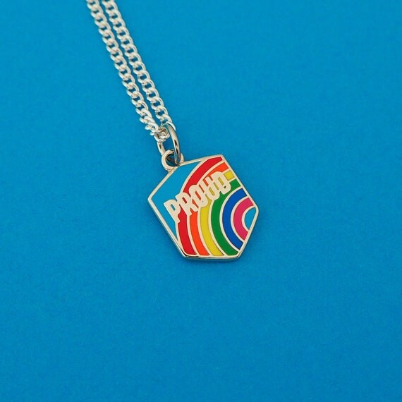Collier Fier Rainbow Charm