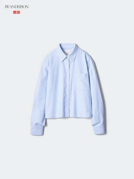 Chemise Oxford Coupe Boxy pour Femme | UNIQLO FR