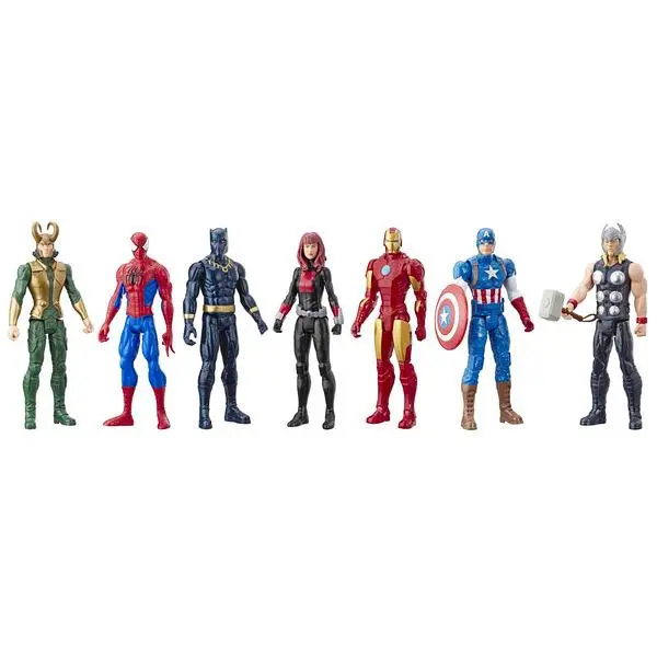 Pack de 7 figurines 30 cm - Marvel Avengers Titan Hero Series