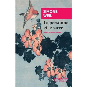 La personne et le sacré Weil